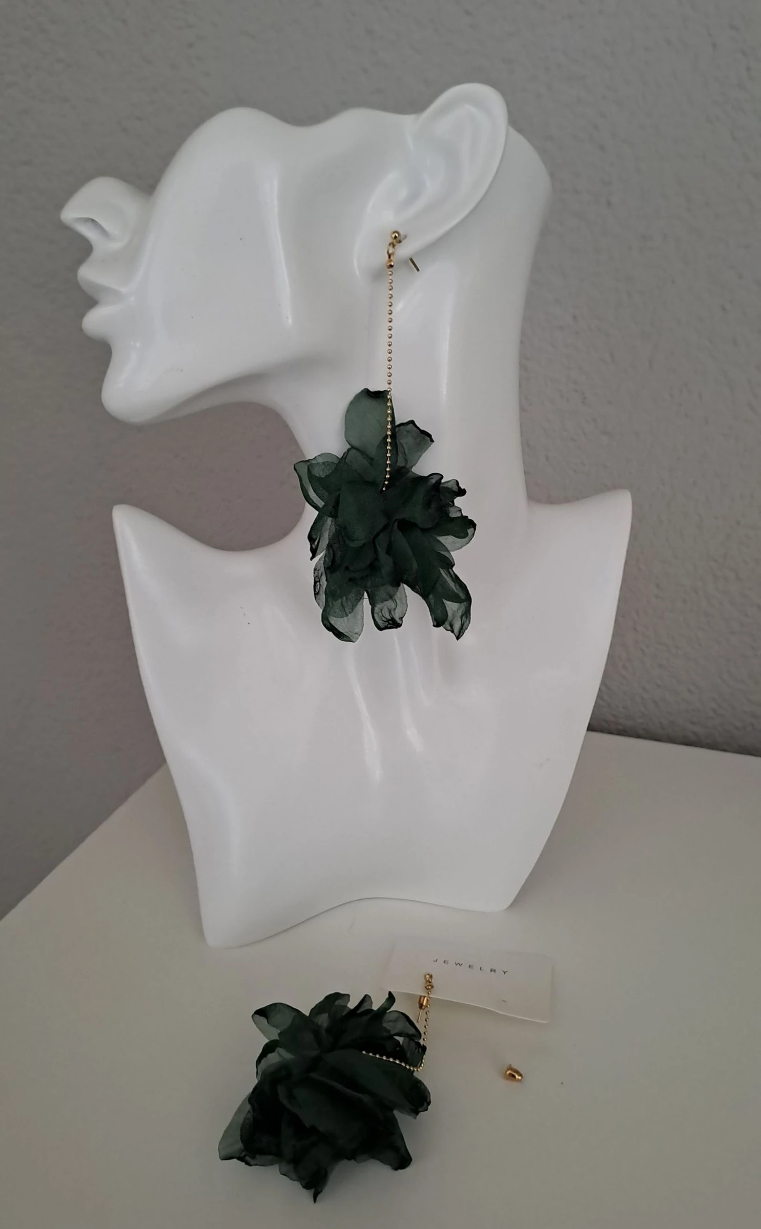 Pingentes de chiffon verde – photo 2